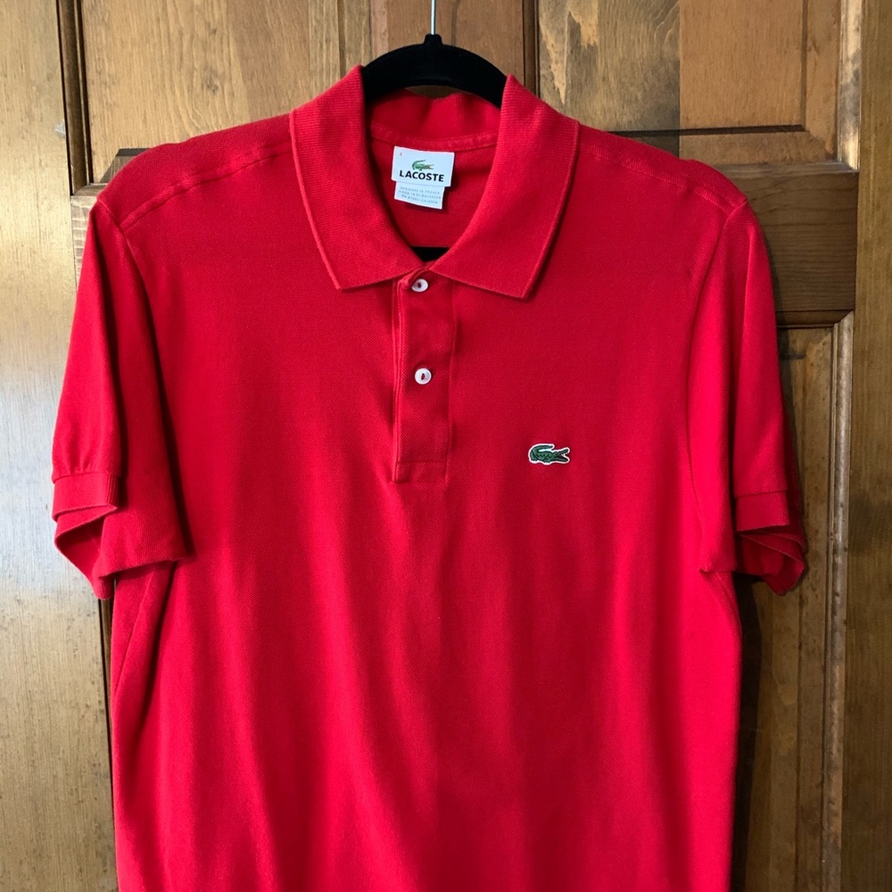 Lacoste Classic Piqué Polo, L.12.12 - Red